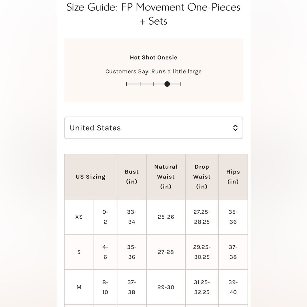 Free People Movement Hot Shot Onesie Toasted Coconut SMALL - Picture 11 of 11
